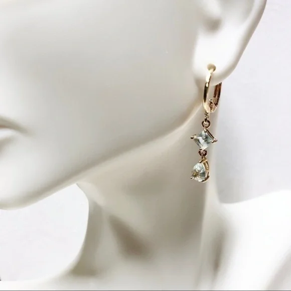 HUGGIE Hoops Petit Drop Earrings - Picture 3 of 3